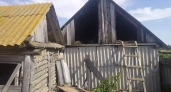 В Колышлейском районе гроза спровоцировала ночной пожар