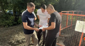 Денисов оценил ход капремонта водопроводных сетей в мкр. Арбеково