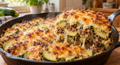 Быстро и в 1 сковороде: кабачки, мясной фарш и майонез с сыром — обалденное блюдо из простых продуктов