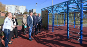 На Северной поляне запустили уникальную зону для воркаута