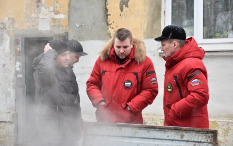 Виктор Кувайцев лично пришел на место аварии на Лобачевского