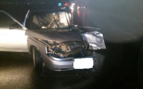 В Засечном столкнулись две легковушки, погиб водитель ВАЗ-2112