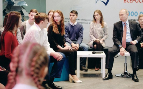 Школьница из Сердобска встретилась с Владимиром Путиным