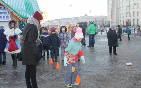 Маленькие пензенцы устроили в центре города переполох