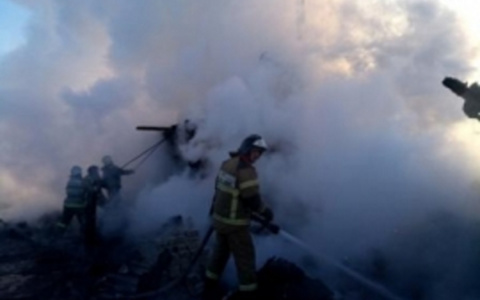 На Старый Новый год в Пензенской области загорелся жилой дом