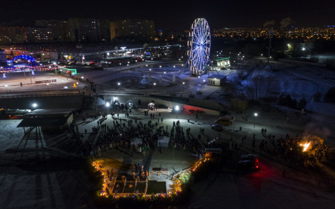 В Городе Спутнике отметили Крещение Господне