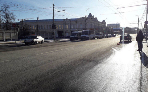 Пензячка попросила откликнуться свидетелей ДТП у площади Ленина 18 января