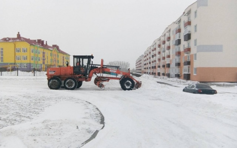 В минувшую ночь Пензу от снега очищали 94 машины