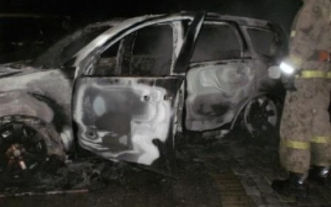 Ночью в Сурске сгорел Renaut Duster