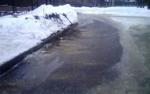 В Пензенском музыкальном училище прорвало трубу