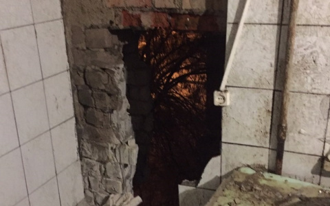 В Пензе обрушился торец еще одного жилого дома