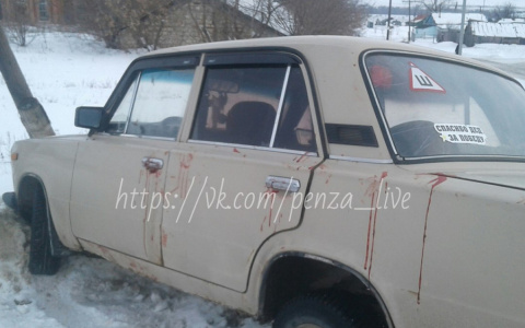 Окровавленные "Жигули" под Мокшаном пропали после публикации в СМИ