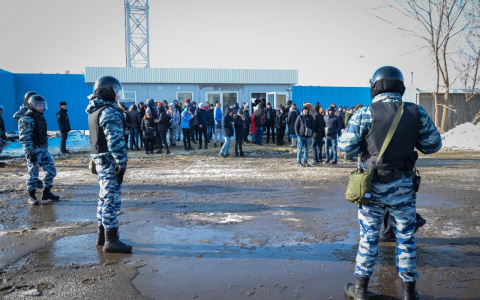 В Пензе на стадионе "Зенит"обезвредили условных террористов