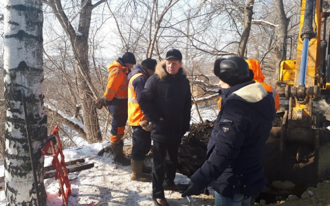 В Пензе на улице Совхоз-техникум прорвало водопровод
