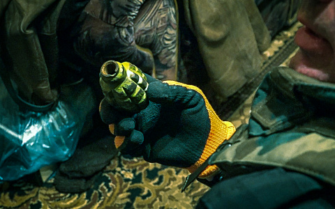 На Одесской росгвардейцы задержали мужчину c гранатой