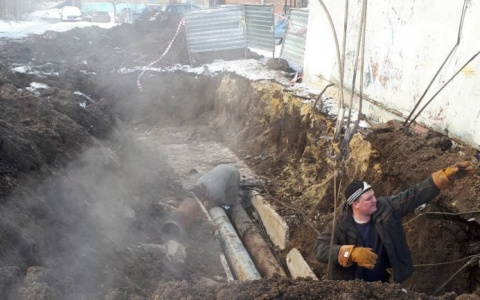 В Пензе устранили коммунальную аварию на Кижеватова