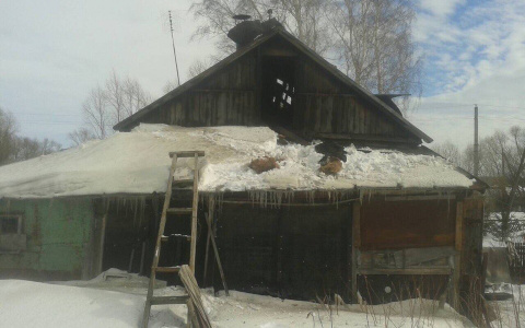 Следственный комитет проверит смерть мужчины на пожаре в Мокшанском районе