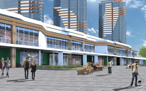 В Спутнике построят уникальную пешеходную улицу