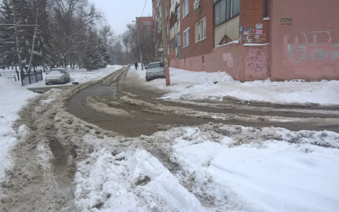 Жителя Смоленска возмутили нечищеные дороги в Пензе