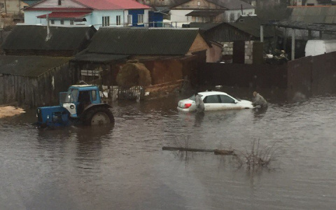 В Пензенской области вода уходит с подтопленных территорий