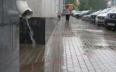 На первомай пензенцев ждет дождь и гроза
