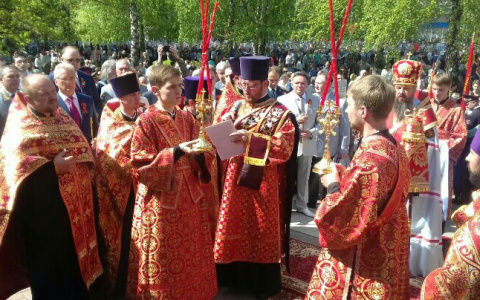 В Пензе состоялся торжественный молебен у часовни Архангела Михаила