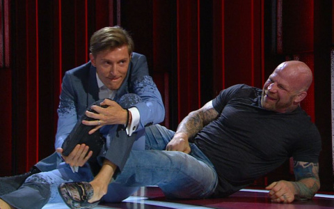 Павел Воля провел "болевой" прием Джеффу Монсону