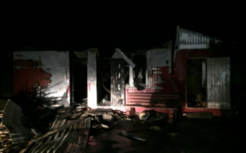 В Пензе убили и сожгли сторожа на складе стройматериалов