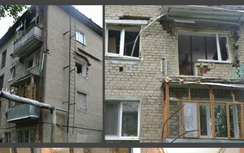 Взрыв на Крупской четыре дня спустя: фоторепортаж