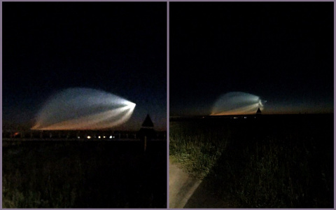 Аномальное свечение под Богословкой озадачило горожан: фото