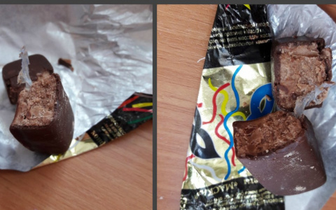 Пензячка купила сладости с полиэтиленом вместо начинки