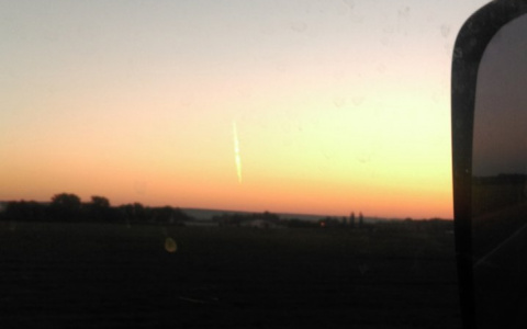 Жители Пензенской области стали свидетелями полета упавшего метеорита