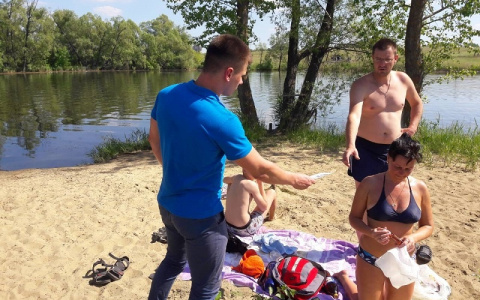 Полиция проверила как отдыхают пензенцы на пляжах и водоемах