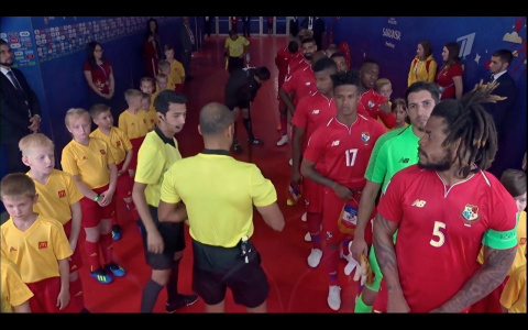 Маленькая пензячка вывела футболистов на матч ЧМ, где был забит 2500-й гол