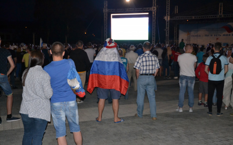 На фан-зоне на Юбилейной площади покажут все матчи сборной России на ЧМ