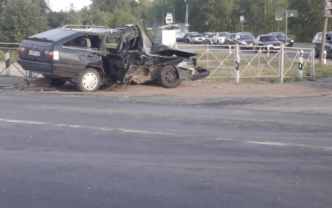 В Пензе ищут свидетелей ДТП у Монтажного, в котором смяло Audi