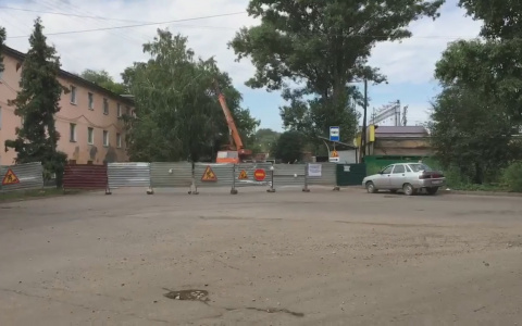 В Пензе полностью перекрыли дорогу на автовокзал через улицу Каракозова