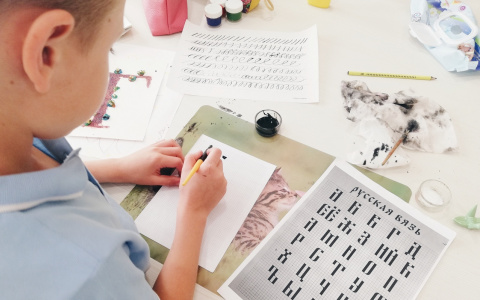 Юные пензенцы освоили азы каллиграфии