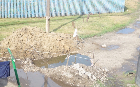 Жители Земетчина страдают от запаха канализационных нечистот