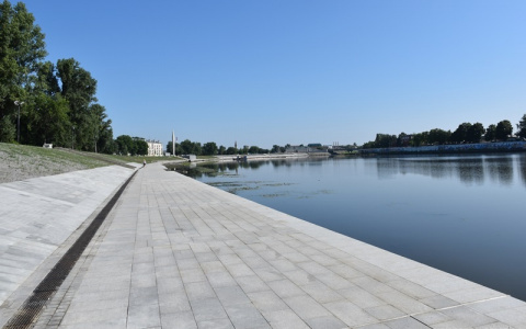 Амфитеатр на набережной Суры может появится в ноябре 2018 года