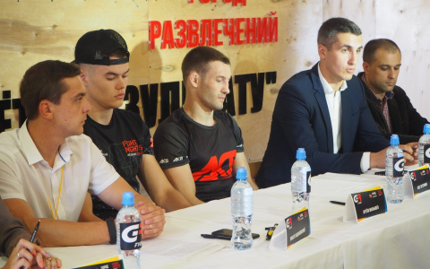В Спутнике прошла пресс-конференция участников турнира по MMA "GR FIGHT"