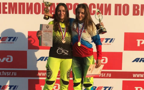 Пензячка Наталья Афремова стала первой на чемпионате России по BMX