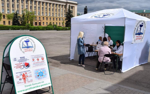 Два дня на улицах Пензы врачи будут давать бесплатные консультации