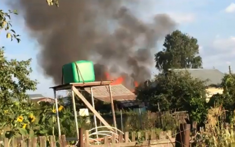 После пожара в Пензе без крова остались восемь семей