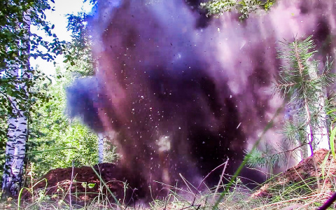 На кладбище в Чемодановке нашли снаряд времен Великой Отечественной войны