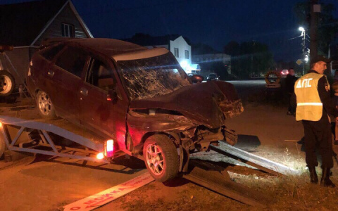 В страшной аварии в Сердобске погибла молодая девушка, ее супруг в больнице