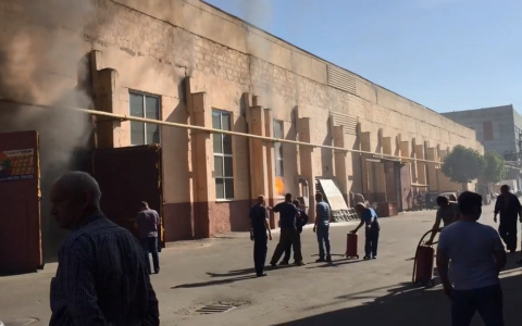 Горожане сообщают о пожаре на "Пензмаше"