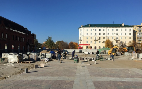 На площади Ленина увековечат память о подземной реке