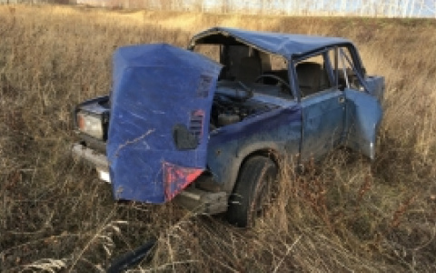 Еще один перевернутый автомобиль в Пензенской области в субботу