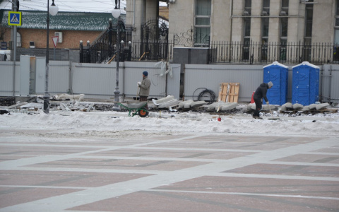 В Пензе завершается реконструкция площади Ленина